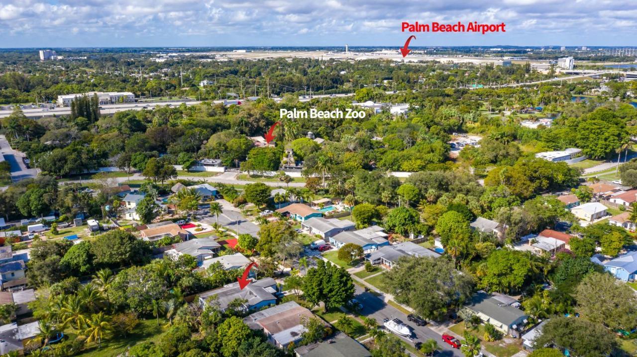 West Palm Beach Elegant 5Br With Hot Tub And Fire Pit Near Beach 西棕榈滩 外观 照片