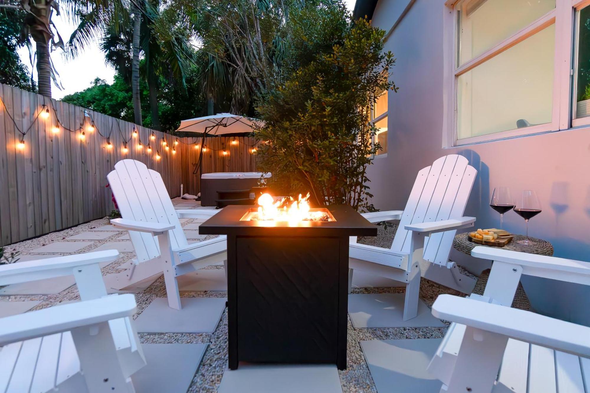 West Palm Beach Elegant 5Br With Hot Tub And Fire Pit Near Beach 西棕榈滩 外观 照片