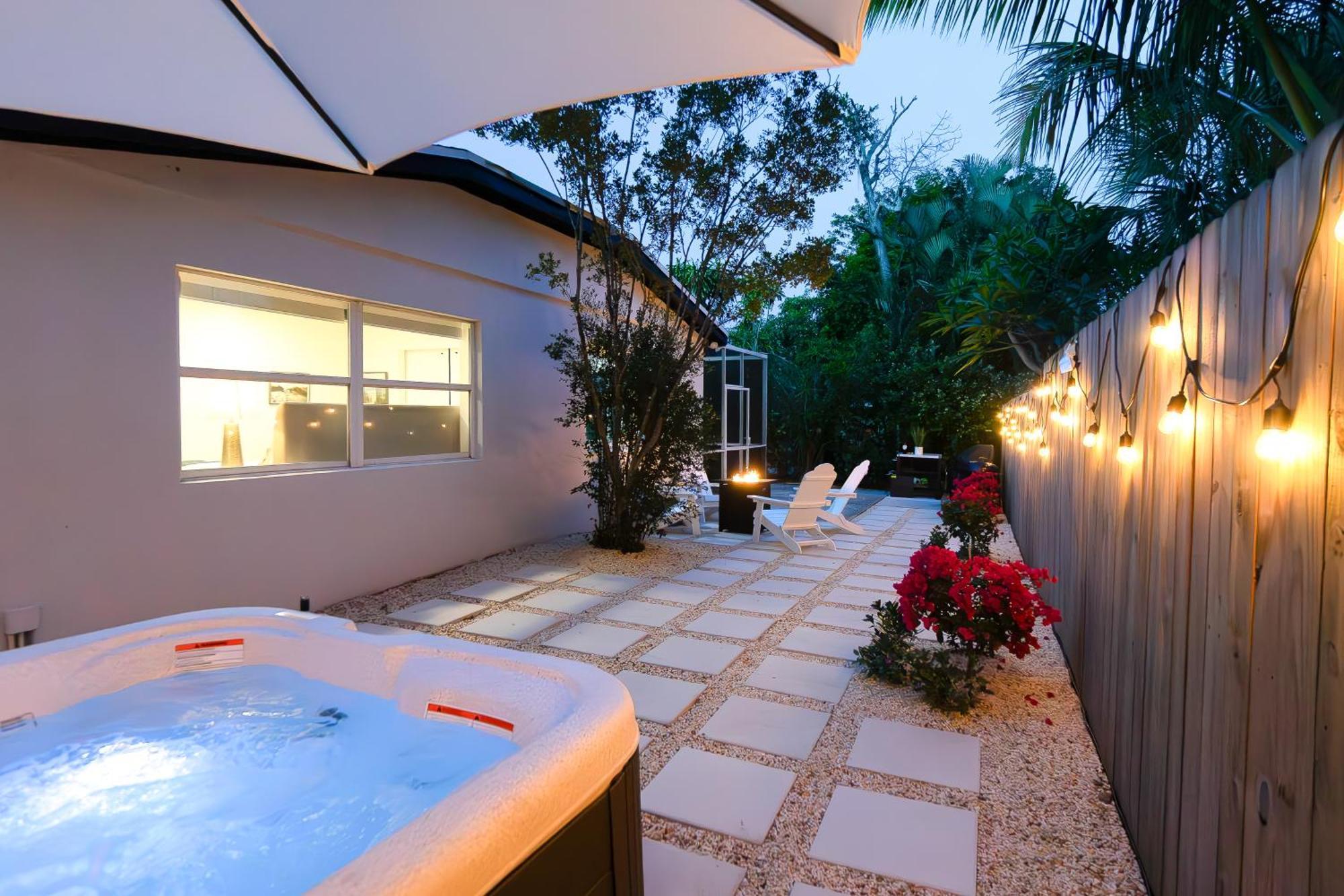 West Palm Beach Elegant 5Br With Hot Tub And Fire Pit Near Beach 西棕榈滩 外观 照片